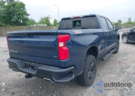 2020 Chevrolet Silverado 1500 4Wd Standard Bed Lt Trail Boss z USA, uszkodzony, nr VIN 3GCPYFED0LG147246